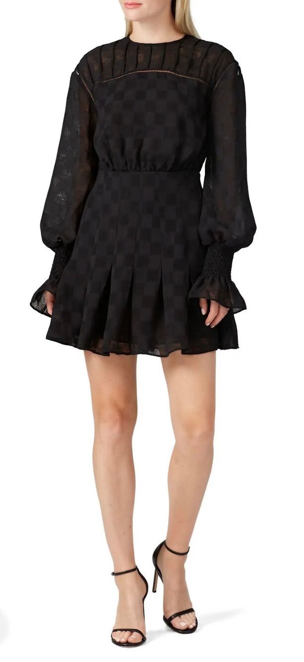 Stevie May Black Nuance Hourglass Dress XL